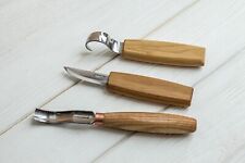 Spoon Carving Set BeaverCraft Hook Knife Gouge Whittling Tools picture