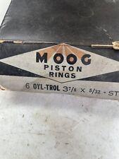 Vintage Moog Piston Oil Rings 1928-34 Ford 4 Cyl Model A B Flathead Banger 3-7/8 picture