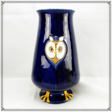 Rare English Minton Majolica Reformist Vase Owl barbotine 1871 picture