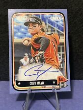 COBY MAYO 2024 ONYX VINTAGE BASEBALL ON-CARD AUTO BLUE 7/25 ~ Baltimore Orioles picture
