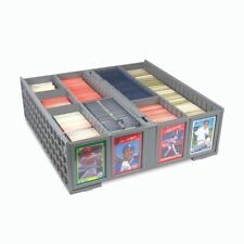 BCW Collectible Card Bin Hold Gaming Sport Toploaders Magnetic / Deck 3200 Box picture