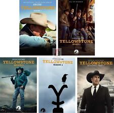 YELLOWSTONE the Complete Series 1-5 Seasons 1 2 3 4 5 (21 Disc DVD Set) 1-4 + 5 picture