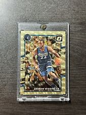 2017-18 Panini Donruss Optic Andrew Wiggins Gold Vinyl Prizm #88 One Of One 1/1 picture