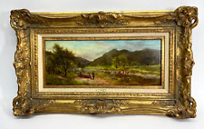 Antique English Oil Painting 