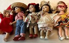 Ginny Dolls And Clothing Lot Of 5 Dolls & 9 Outfits Not All Labeled  picture