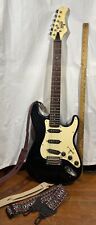 1980’s-90’s Hondo II Loaded Stratocaster Guitar With 2 Straps VTG picture