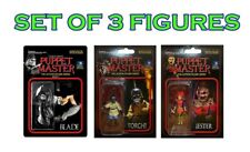 NEW Puppet Master Set of 3 Horror Movie Action Figures Toy Blade Jester Torch  picture