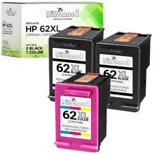 3PK for HP 62XL Black Color Ink Cartridges for Officejet 5740 5742 5745 picture