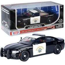 MOTORMAX 2023 DODGE CHARGER CHP California Highway Patrol Police Car Model 76807 picture