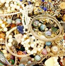 3LB ESTATE Mixed JEWELRY LOT | UNSEARCHED - Vintage/ Antique/Mod Mix Wear/Sell picture