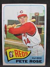 1965 Topps #207 Pete Rose EX with print mark picture