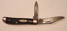 VTG Case XX 6207 Mini Trapper 4 Dot 1976 2 Blade Folding Pocket Knife picture