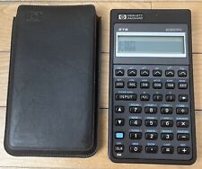 Hewlett Packard HP 27S Scientific Calculator & Case Passes all self-tests HP27S picture