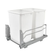 Rev-A-Shelf Double Pull Out Trash Can 35 Qt with Soft-Close, 53WC-1835SCDM-211 picture
