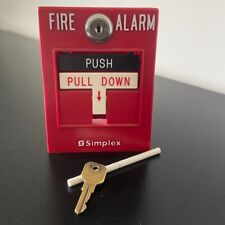 SIMPLEX 4099-9003 DOUBLE ACTION ADDRESSABLE MANUAL FIRE ALARM PULL STATION picture