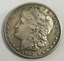 Hot！1903-S Morgan 90% Silver Dollar Dollar AU 1903-S Morgan picture
