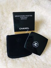Chanel Mirror Duo Compact Double Facette Makeup Black Bridesmaid Gift picture