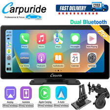 Carpuride NEW 103Pro Bluetooth Car Stereo Wireless Apple Carplay & Android Auto picture