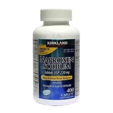 Kirkland Sig. Naproxen Sodium 220mg Pain & Fever Reducer 400ct ~COMPARE TO ALEVE picture