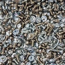 10 lbs. Bulk Assorted Loose Steel Fasteners NUTS BOLTS SCREWS WASHERS Etc. picture