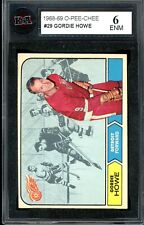 1968-69 OPC O-Pee-Chee Hockey #29 Gordie Howe HOF KSA 6 EX-NM Detroit Red Wings picture