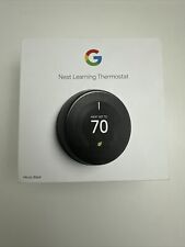 Google Nest T3018US 3rd Generation Smart Learning Thermostat - Mirror Black picture