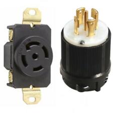NEMA L21-30 Plug and Receptacle Set - Rated for 30A, 120/208V, 5-Wire, 4 Pole picture