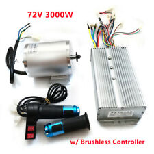 72V Electric Brushless DC Motor Kit w/ 80A Controller for Go Karts E-Bike 3000W picture