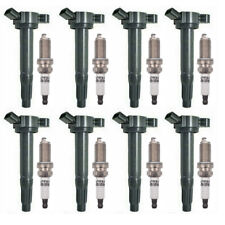 8pcs Ignition Coil & 8pcs Spark Plug KIT For Toyota Lexus V8 4.6L 4.7L 5.0L 5.7L picture