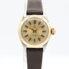 Vintage Tudor Oyster Princess Ladies Automatic Wristwatch Swiss Steel & Gold picture