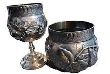 Barbour Bros Silver Co  Goblet And Bowl  picture