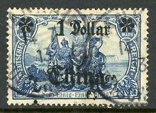China 1906 Germany 1 Dollar /2 Mark Germania Wmk Sc #54 VFU E728 picture