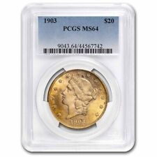 1903 $20 Liberty Gold Double Eagle MS-64 PCGS picture