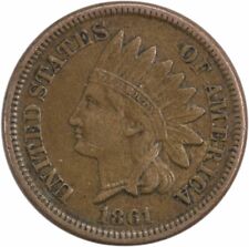 1861 Indian Cent EF Uncertified #151 picture