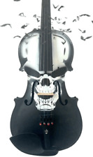 'Scourge of War' Skull Violin picture