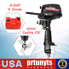 HANGKAI 6.5HP 4 Stroke Outboard Motor Marine Boat Engine With Water Cooling CDI picture
