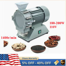Soil Crusher Pulverizer Micro Plant Grinder Grinding Machine 110V 1400r/min picture
