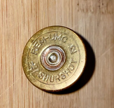 Rare REM-UMC 12 Gauge Shotgun Shell Shurshot Bullet Lapel Pin Remington 1960's? picture