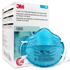 3M Facemask Respirators 3M 1860 N95, Sealed Case of 120ct picture