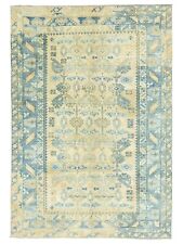 Unique Vintage Turkish Oushak Rug,Home Decor Antique Carpet,Area Rug 6'8''x9'7'' picture