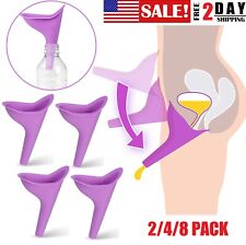 8× Portable Female Ladies Urinal Funnel Camping Travel Toilet Stand Pee Device picture