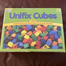 NEW SEALED Didax Unifix Cubes 1000 Interlocking Counting Activity Booklet 2-BKA picture