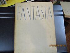 Walt Disney Fantasia Book Rare Original 1940 1st Edition picture