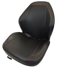 Case Skid Steer Black Seat with Slides 40XT 60XT 70XT 75XT 85XT 90XT 95XT Ect.  picture