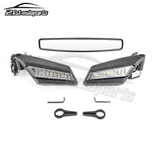 For 2020-2024 Polaris RZR Pro XP/XP4  Rear Side View LED Mirrors & Center Mirror picture