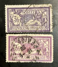 France Stamp 1925/26-New Values-3Fr Violet/Blue And 3Fr purple/reddish Blue Used picture