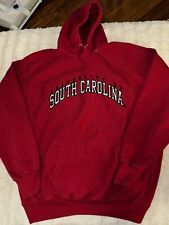 Vintage South Carolina Gamecocks Hoodie XL Red Steve Barrys Pullover Sweater picture