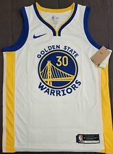 NWT - Authentic Nike Steph Curry, Warriors #30 White Association Swingman, Sz 48 picture