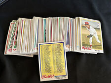 1978 topps baseball card lot 100 Different Cards Ex/NM picture
