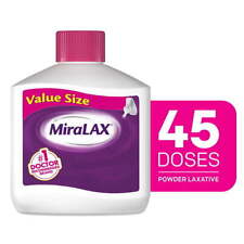45 Doses-MiraLAX Laxative Powder for Gentle Constipation Relief, Stool Softener picture